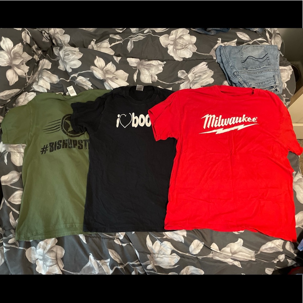 3 men’s shirts